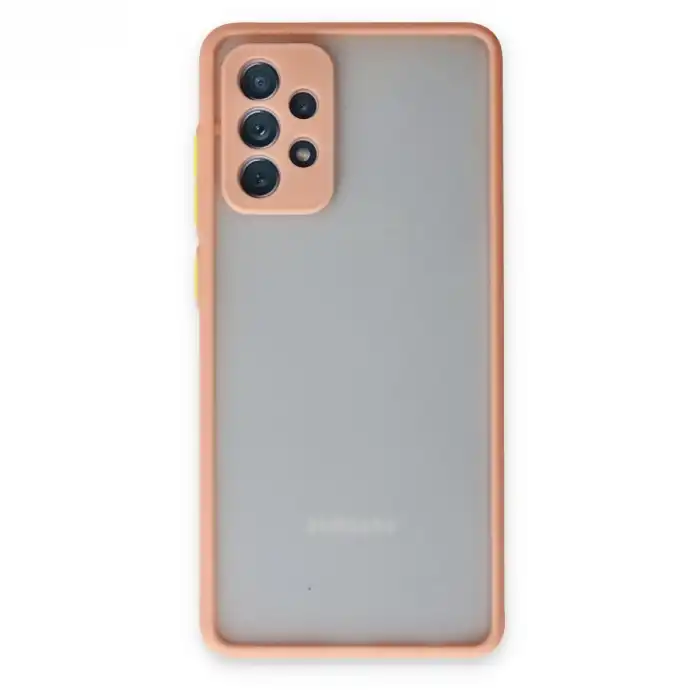 Samsung Galaxy A72 Kılıf Montreal Silikon Kapak - Pembe