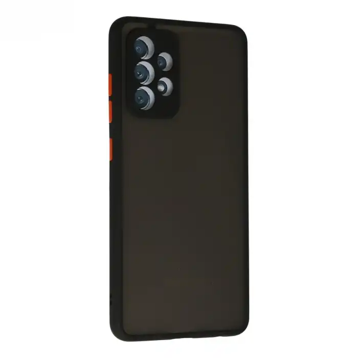 Samsung Galaxy A72 Kılıf Montreal Silikon Kapak - Siyah
