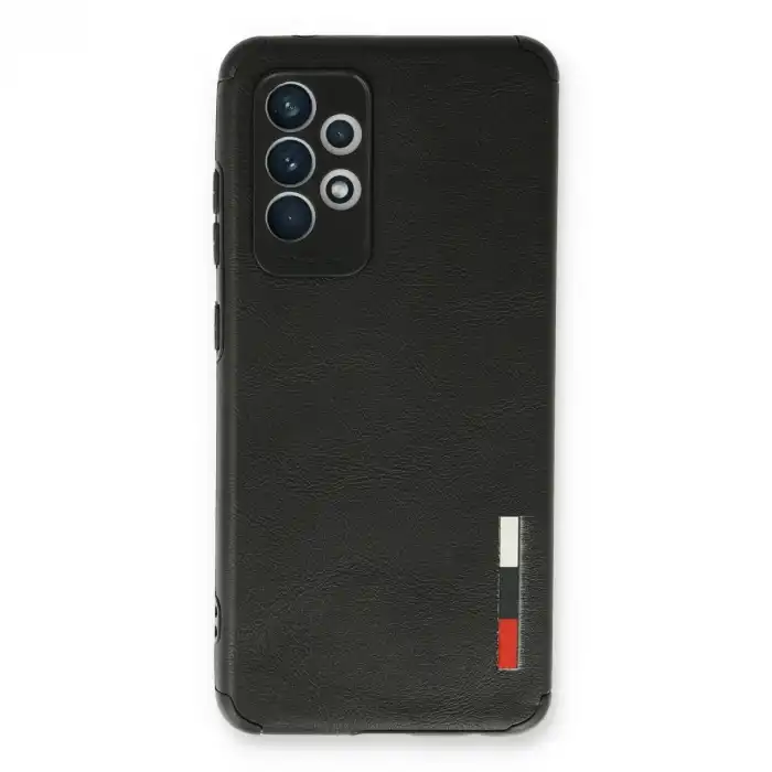 Samsung Galaxy A73 5g Kılıf Loop Deri Silikon - Siyah