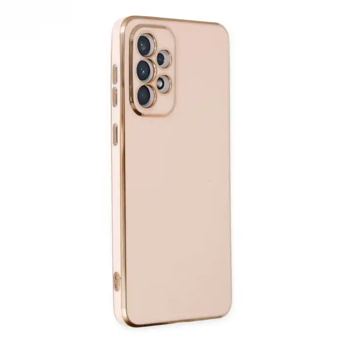 Samsung Galaxy A73 5g Kılıf Volet Silikon - Pembe