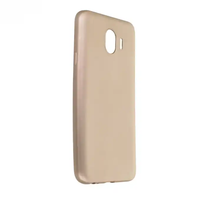 Samsung Galaxy J4 Kılıf First Silikon - Gold