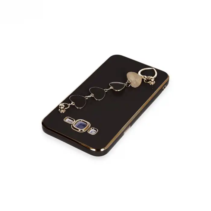 Samsung Galaxy J7 Kılıf Esila Silikon - Siyah