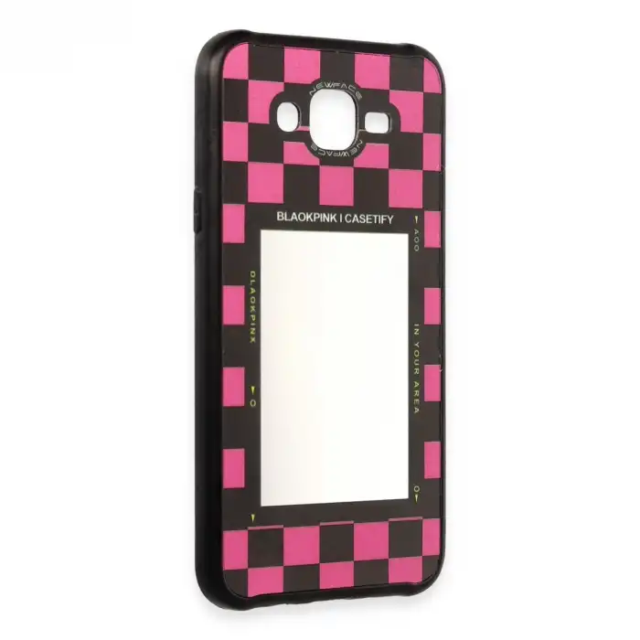 Samsung Galaxy J7 Kılıf Mirror Desenli Kapak - Mirror - 8