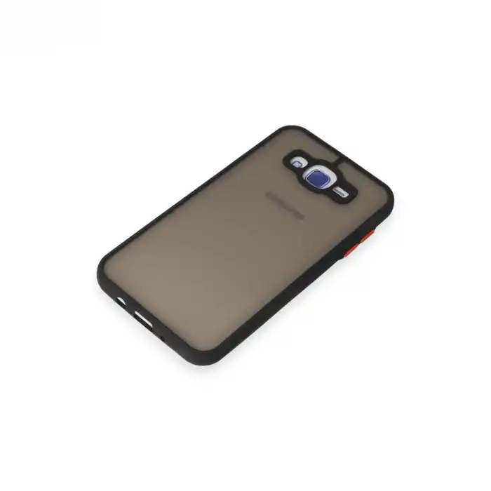 Samsung Galaxy J7 Kılıf Montreal Silikon Kapak - Siyah