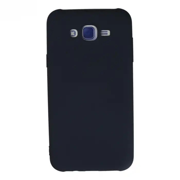 Samsung Galaxy J7 Kılıf Nano İçi Kadife Silikon - Lacivert