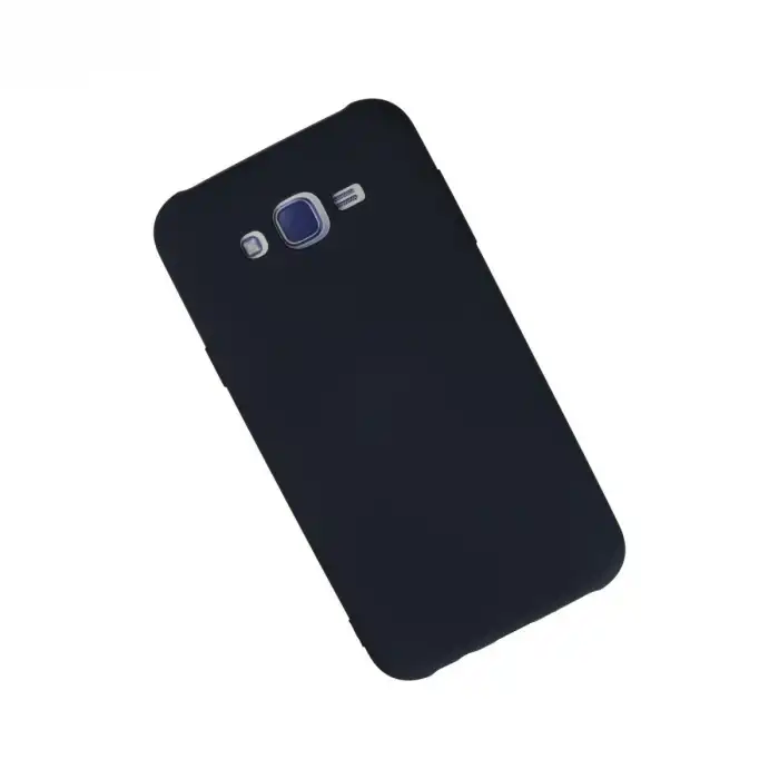 Samsung Galaxy J7 Kılıf Nano İçi Kadife Silikon - Lacivert