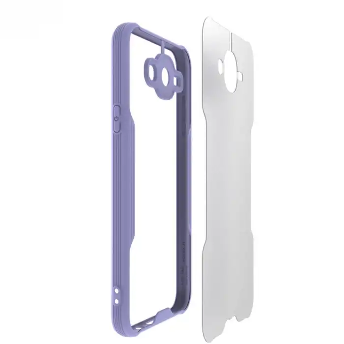 Samsung Galaxy J7 Kılıf Platin Silikon - Siyah