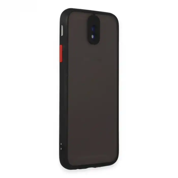 Samsung Galaxy J7 Pro / J730 Kılıf Montreal Silikon Kapak - Siyah