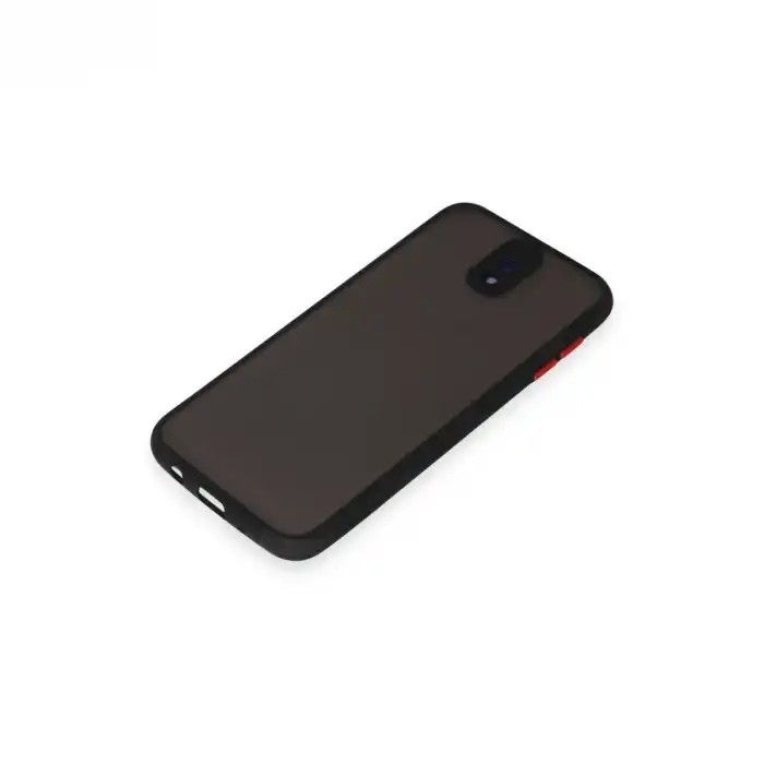 Samsung Galaxy J7 Pro / J730 Kılıf Montreal Silikon Kapak - Siyah