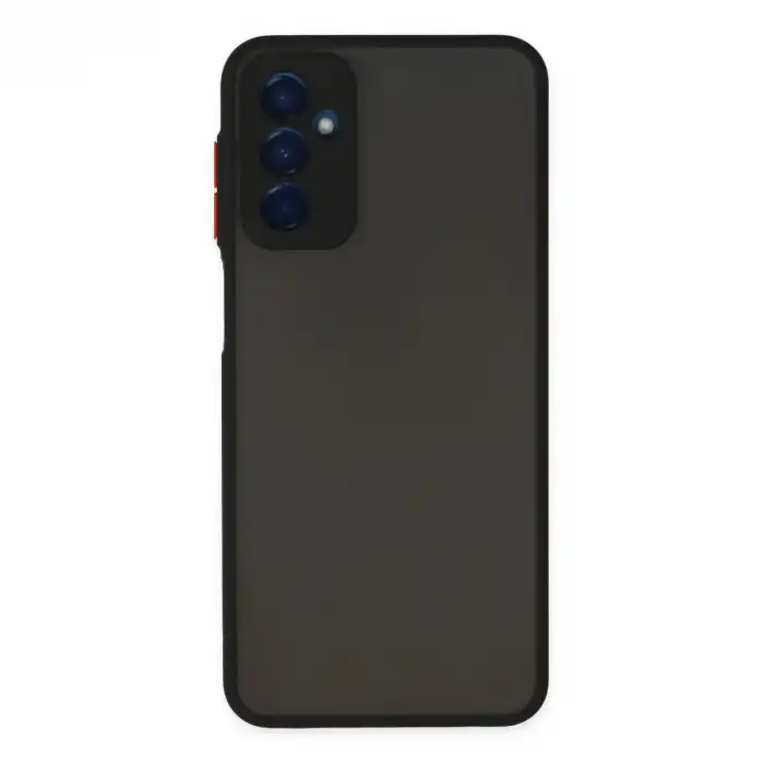 Samsung Galaxy M13 Kılıf Montreal Silikon Kapak - Siyah