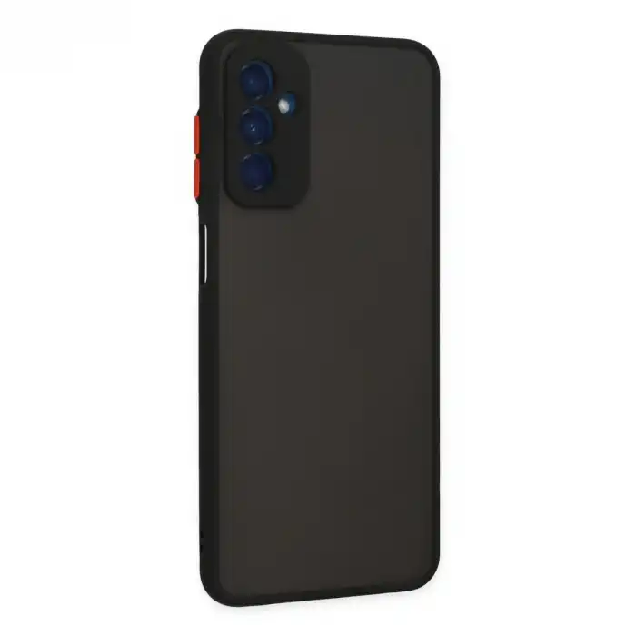 Samsung Galaxy M13 Kılıf Montreal Silikon Kapak - Siyah