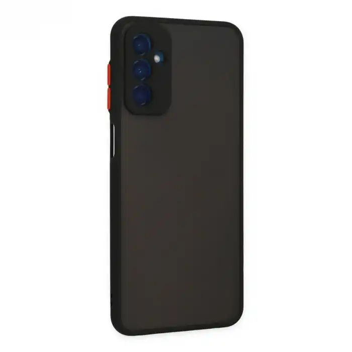 Samsung Galaxy M13 Kılıf Montreal Silikon Kapak - Siyah