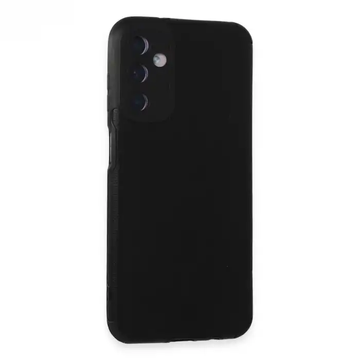 Samsung Galaxy M14 5g Kılıf Loop Deri Silikon - Siyah