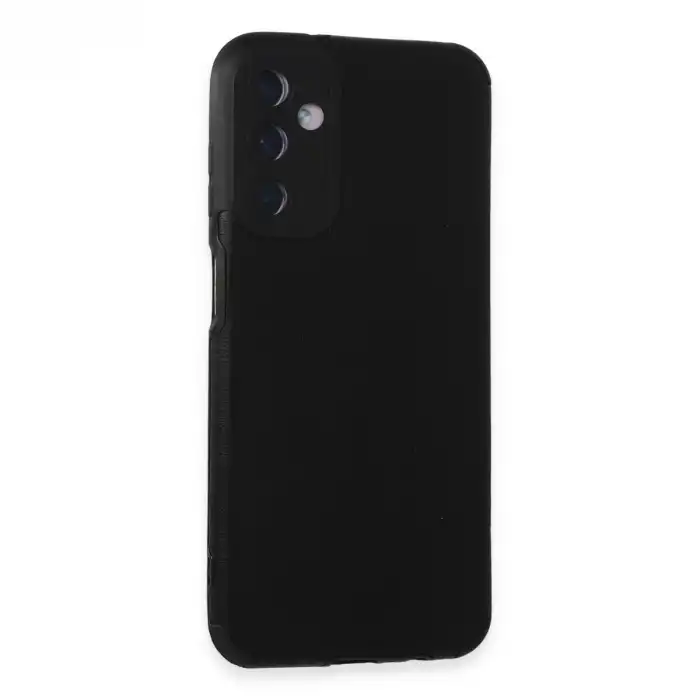Samsung Galaxy M14 5g Kılıf Loop Deri Silikon - Siyah