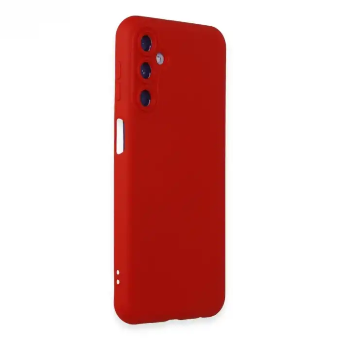 Samsung Galaxy M14 5g Kılıf Nano İçi Kadife Silikon - Kırmızı