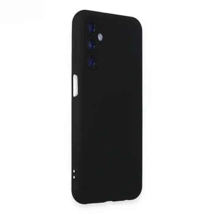 Samsung Galaxy M14 5g Kılıf Nano İçi Kadife Silikon - Siyah