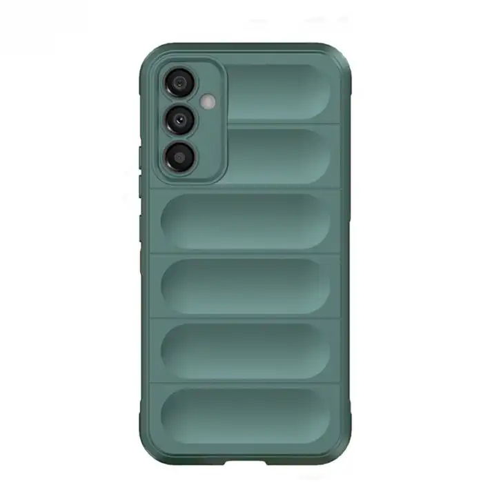 Samsung Galaxy M14 5g Kılıf Optimum Silikon - Koyu Yeşil