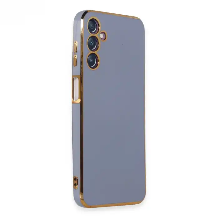 Samsung Galaxy M14 5g Kılıf Volet Silikon - Mavi