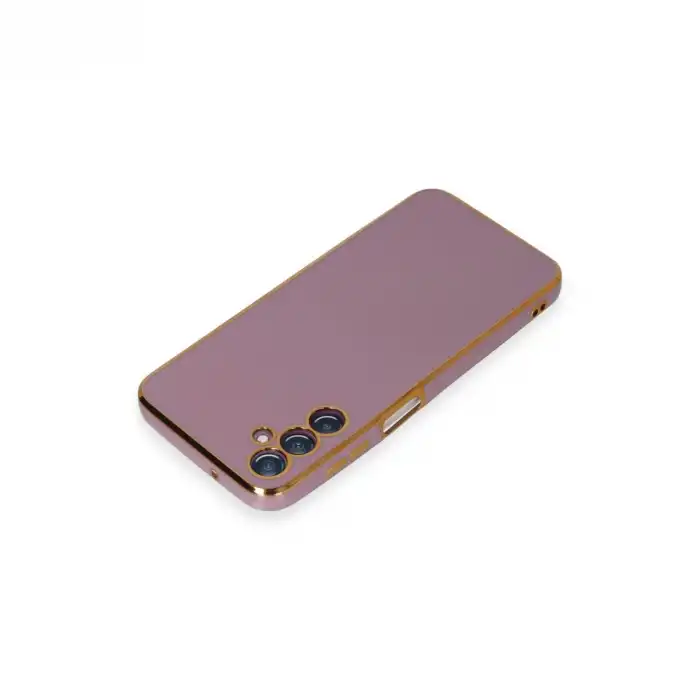 Samsung Galaxy M14 5g Kılıf Volet Silikon - Mor