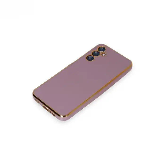 Samsung Galaxy M14 5g Kılıf Volet Silikon - Mor