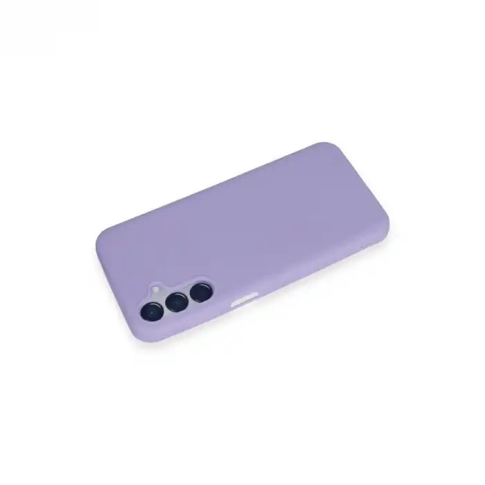 Samsung Galaxy M15 Kılıf First Silikon - Lila