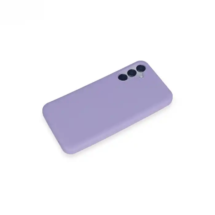 Samsung Galaxy M15 Kılıf First Silikon - Lila