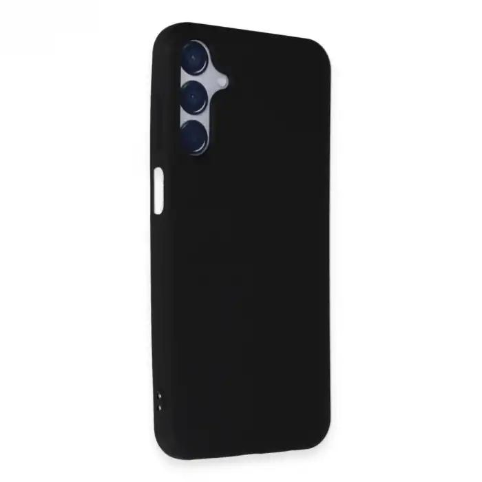 Samsung Galaxy M15 Kılıf First Silikon - Siyah