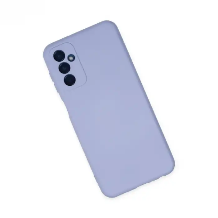 Samsung Galaxy M23 Kılıf Nano İçi Kadife Silikon - Lila