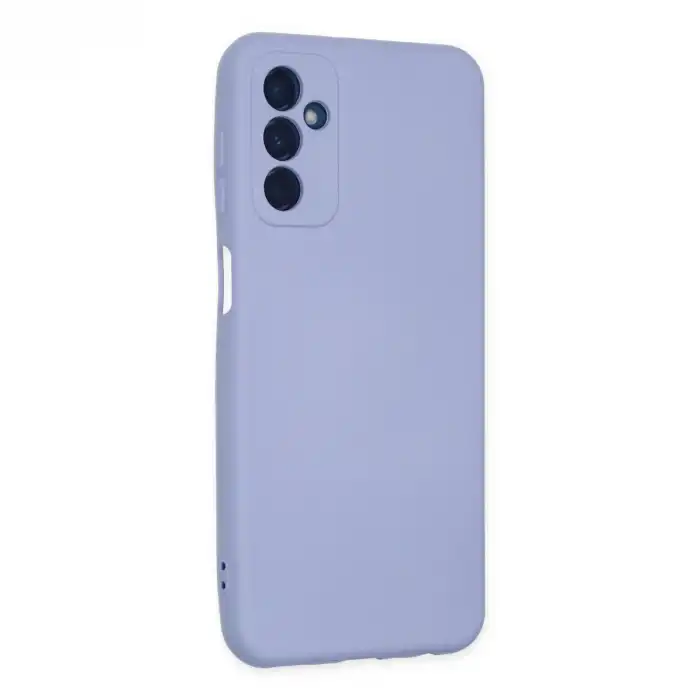 Samsung Galaxy M23 Kılıf Nano İçi Kadife Silikon - Lila