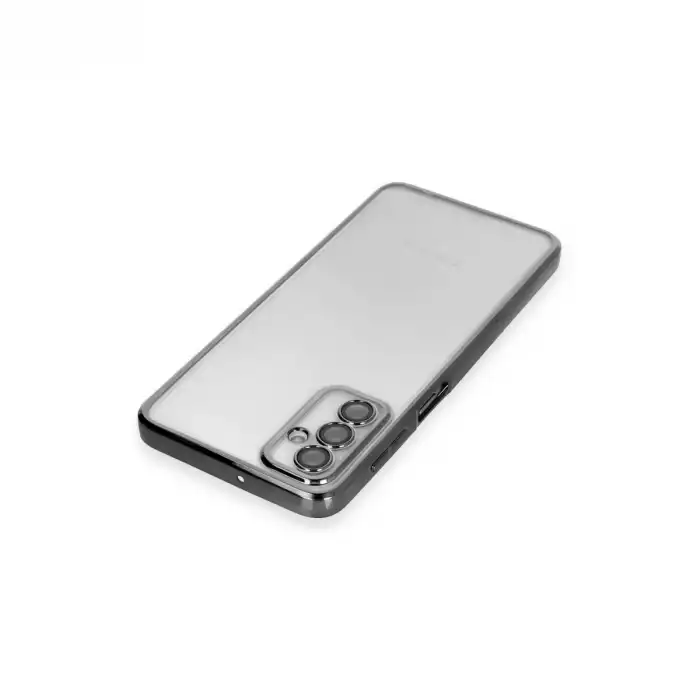 Samsung Galaxy M23 Kılıf Razer Lensli Silikon - Siyah