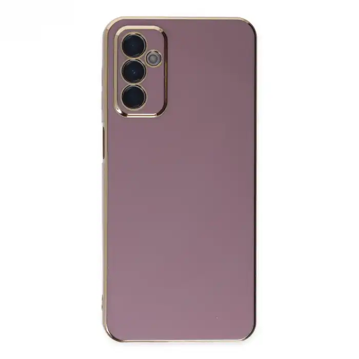 Samsung Galaxy M23 Kılıf Volet Silikon - Mor