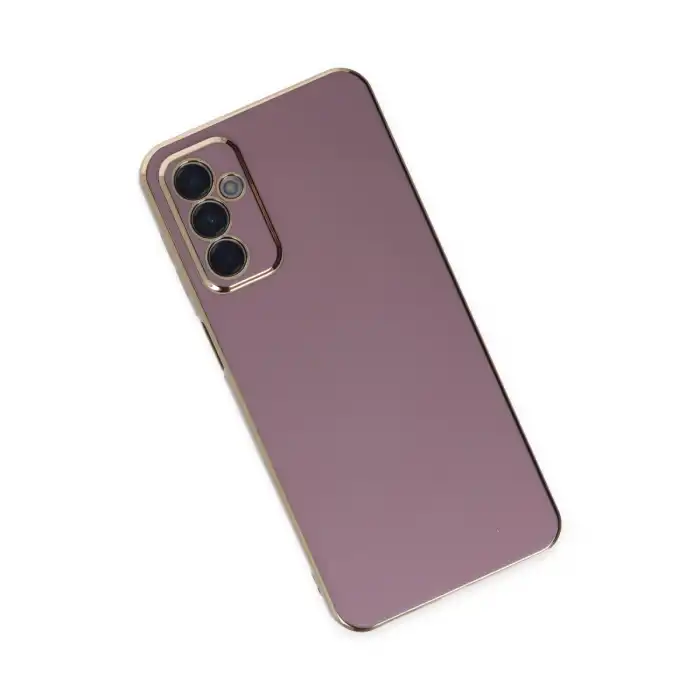 Samsung Galaxy M23 Kılıf Volet Silikon - Mor