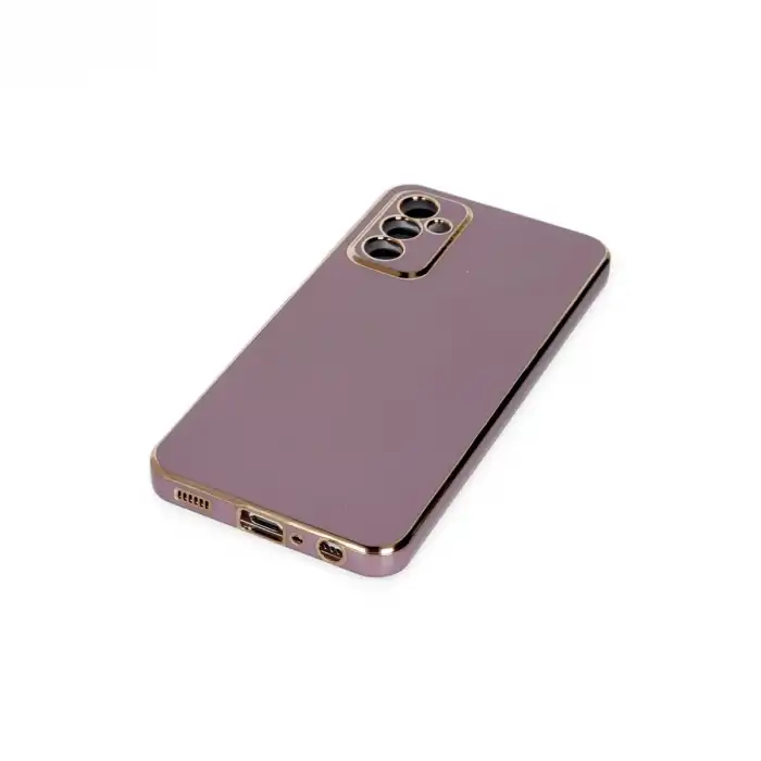 Samsung Galaxy M23 Kılıf Volet Silikon - Mor