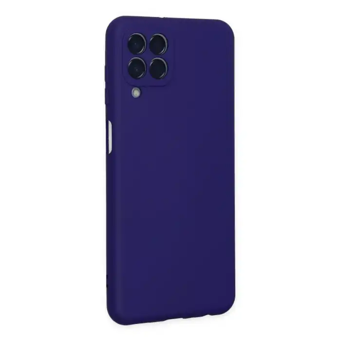 Samsung Galaxy M33 Kılıf Nano İçi Kadife Silikon - Mor