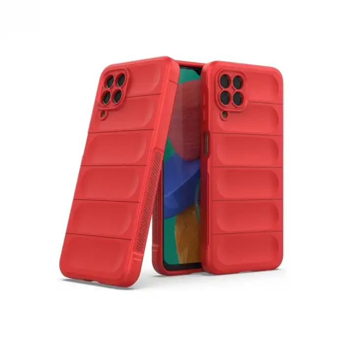 Samsung Galaxy M33 Kılıf Optimum Silikon - Kırmızı