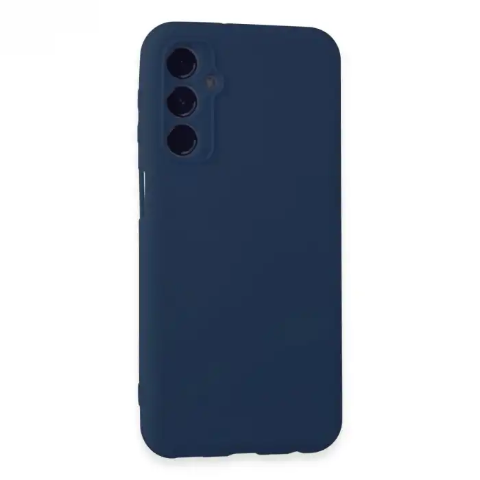 Samsung Galaxy M34 5g Kılıf First Silikon - Lacivert
