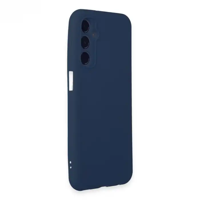 Samsung Galaxy M34 5g Kılıf First Silikon - Lacivert