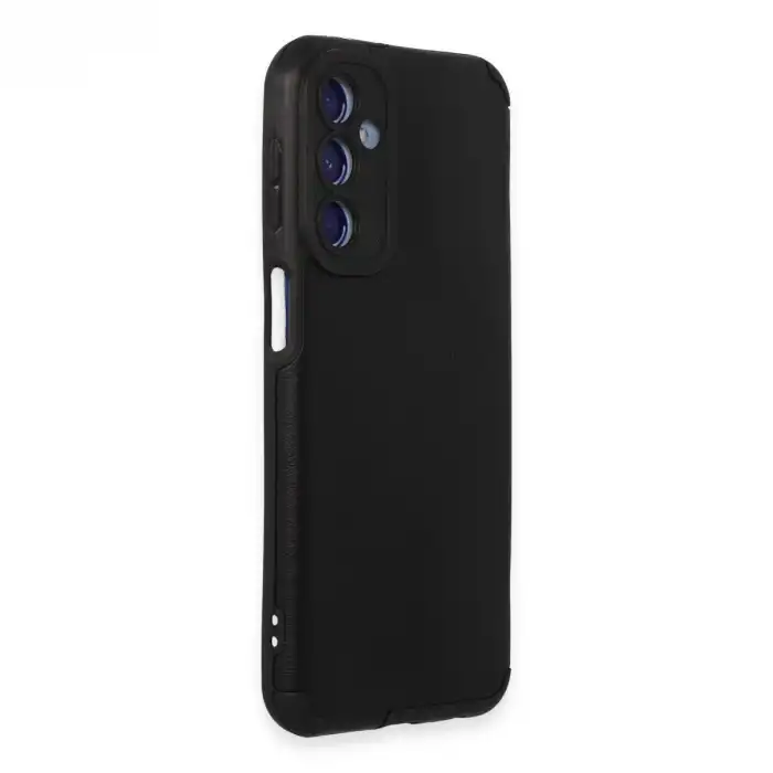 Samsung Galaxy M34 5g Kılıf Loop Deri Silikon - Siyah