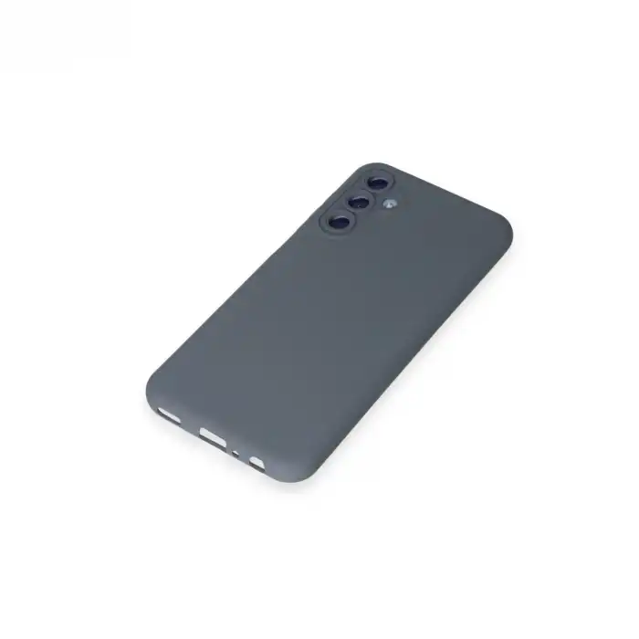 Samsung Galaxy M34 5g Kılıf Nano İçi Kadife Silikon - Gri