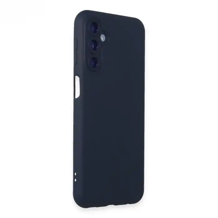 Samsung Galaxy M34 5g Kılıf Nano İçi Kadife Silikon - Lacivert