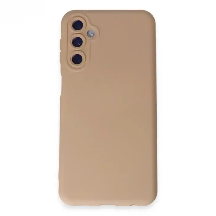 Samsung Galaxy M34 5g Kılıf Nano İçi Kadife Silikon - Pudra