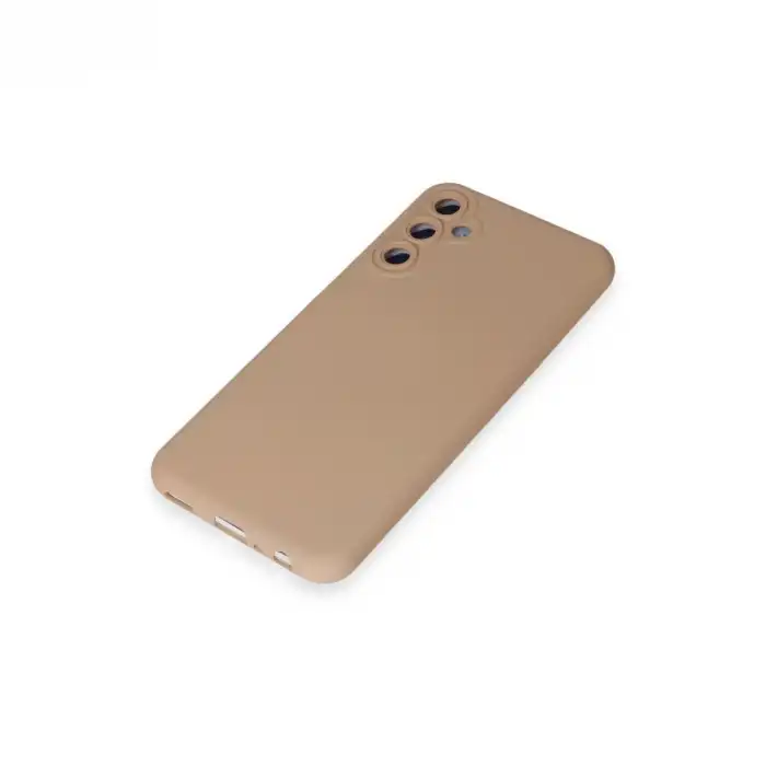 Samsung Galaxy M34 5g Kılıf Nano İçi Kadife Silikon - Pudra