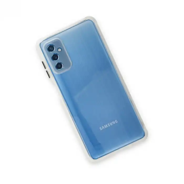 Samsung Galaxy M52 5g Kılıf Miami Şeffaf Silikon - Şeffaf