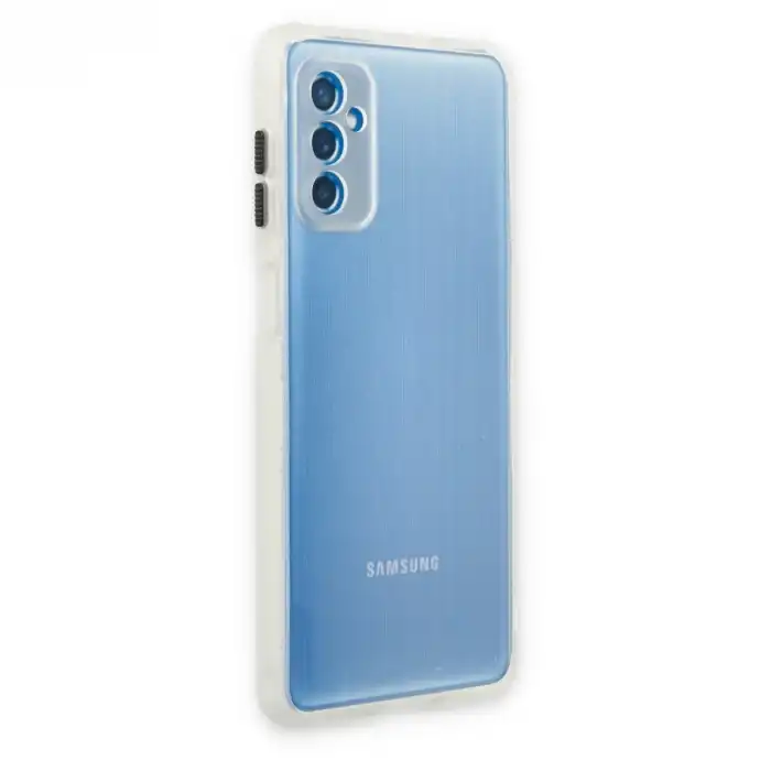 Samsung Galaxy M52 5g Kılıf Miami Şeffaf Silikon - Şeffaf