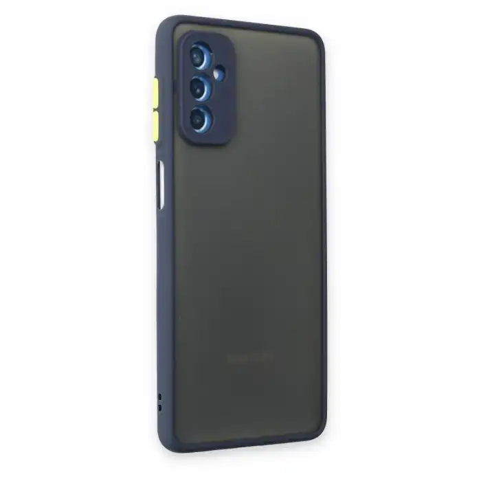 Samsung Galaxy M52 5g Kılıf Montreal Silikon Kapak - Lacivert