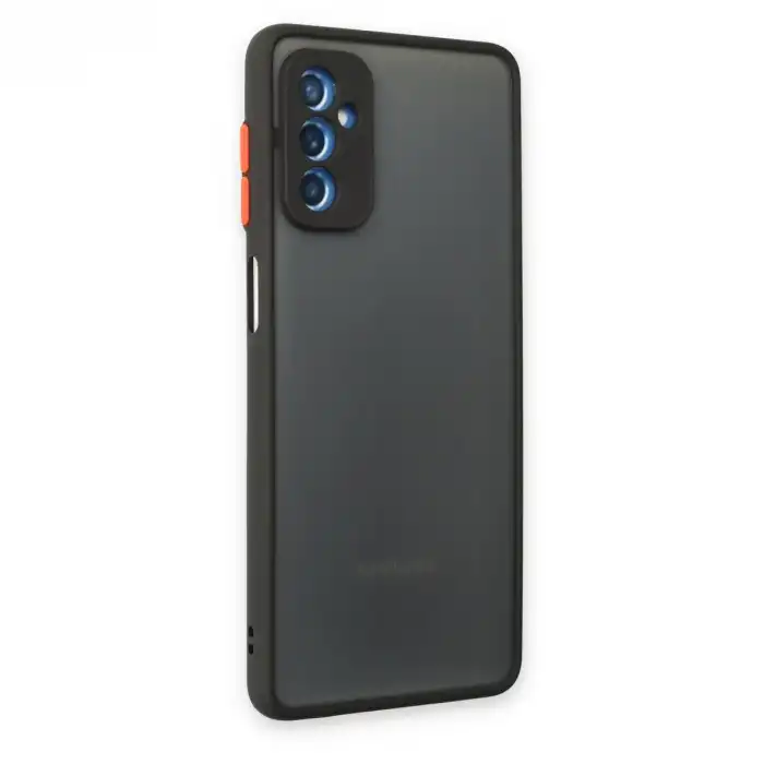 Samsung Galaxy M52 5g Kılıf Montreal Silikon Kapak - Siyah