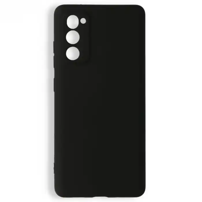 Samsung Galaxy S20 Fe Kılıf Nano İçi Kadife Silikon - Siyah