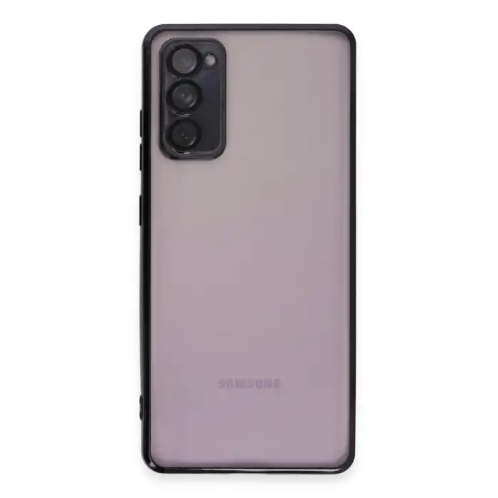Samsung Galaxy S20 Fe Kılıf Razer Lensli Silikon - Siyah
