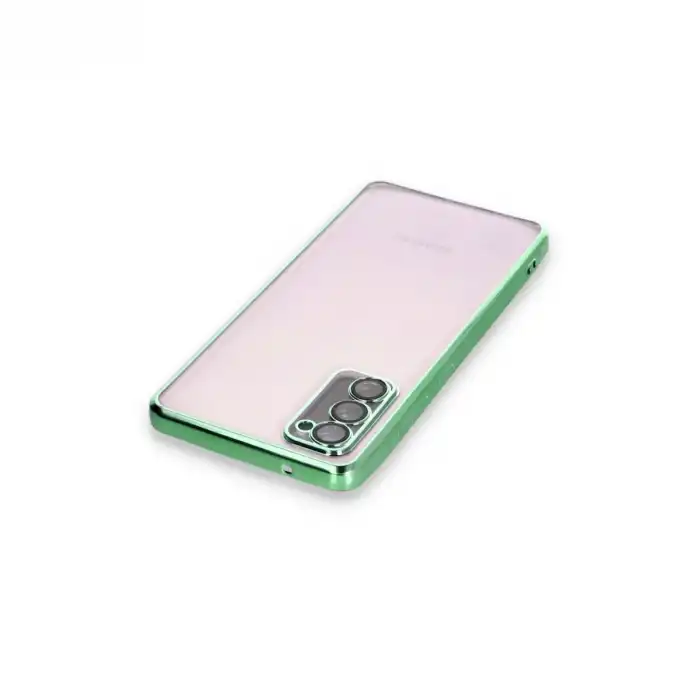 Samsung Galaxy S20 Fe Kılıf Razer Lensli Silikon - Yeşil