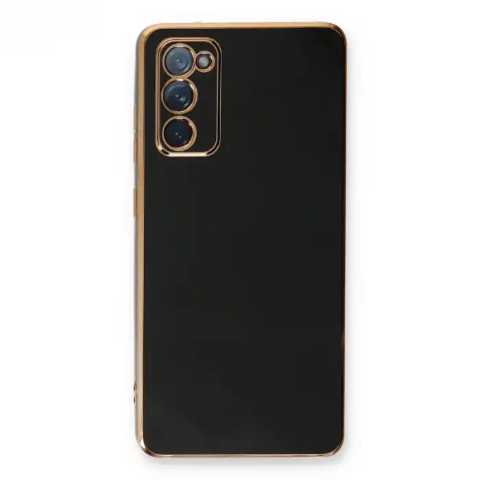 Samsung Galaxy S20 Fe Kılıf Volet Silikon - Siyah